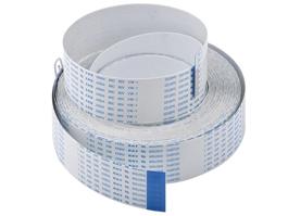 Cabo de dados plano com passo de 1,0 mm e 5500 mm para impressoras Epson XP600, DX5, DX7, DX4, I3200 e cabe&ccedil;a de impress&atilde;o 4720, dispon&iacute;vel nas vers&otilde;es de 20, 22, 26, 31 e 35 pinos.